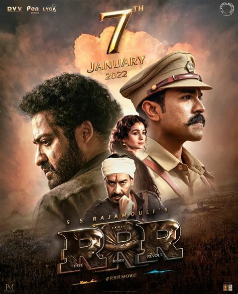 'RRR' release date out! The film will hit theatres in January 2022.