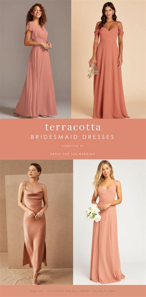 Terracotta Bridesmaid Dresses - Dress for the Wedding