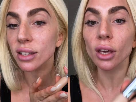 Lady Gaga Shows Off Her Makeup-Free Skin In Recent Makeup Tutorial