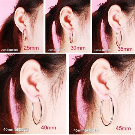 35mm hoop earrings - Google Search