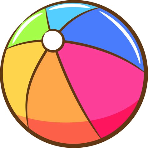 Beach ball png graphic clipart design 19806685 PNG