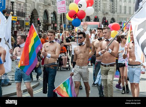 The London Pride parade on Regent's Street in London Stock Photo - Alamy