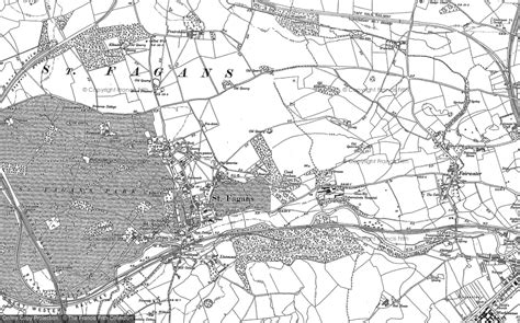 Old Maps of St Fagans, South Glamorgan - Francis Frith