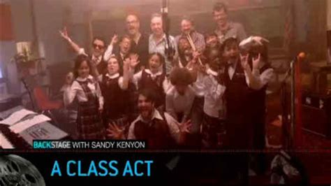 Backstage with Sandy Kenyon: Behind the scenes at 'School of Rock ...