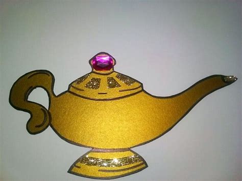 Genie Lamp decoration. Hand drawn and it would be a perfect addition to ...