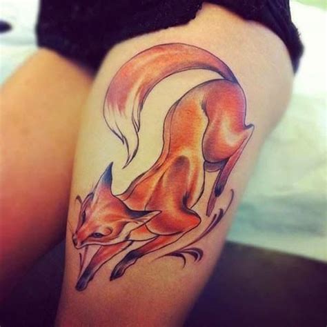 Red fox tattoos, Fox tattoo, Pattern tattoo