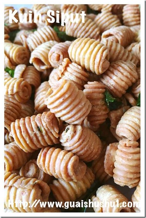 Traditional Shell Snacks?–Kuih Siput (螺旋饼） | Savory snacks, Snacks ...