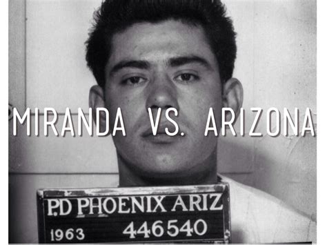 Miranda vs. Arizona by Kyleigh Cooper