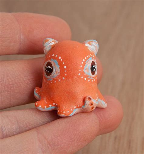 Flapjack octopus or Octopus adorabilis totem polymer clay | Etsy | Octopus adorabilis, Flapjack ...