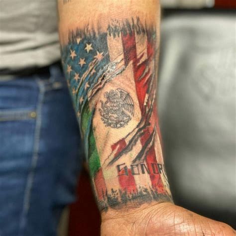101 Mexican American Flag Tattoo Ideas That Will Blow Your Mind!
