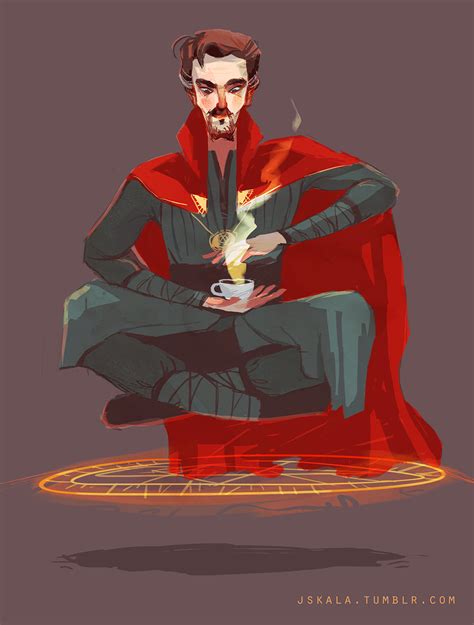 Doctor Strange fan art because I saw my...