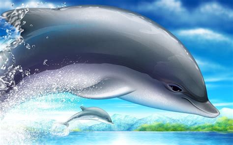 Free Dolphin Wallpapers For Desktop - Wallpaper Cave