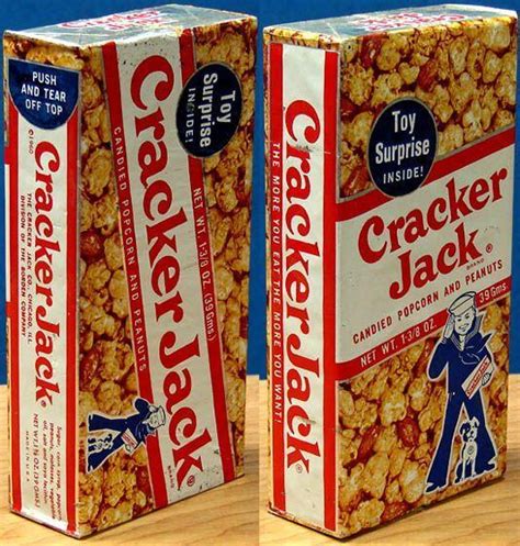 Cracker Jack box with an actual toy inside : r/nostalgia