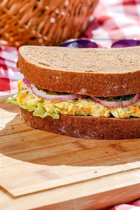 Ultimate Egg Salad Sandwich - Picnic Tale