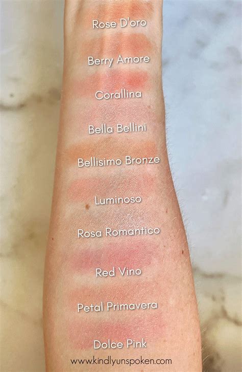 Milani baked blush swatches – Artofit