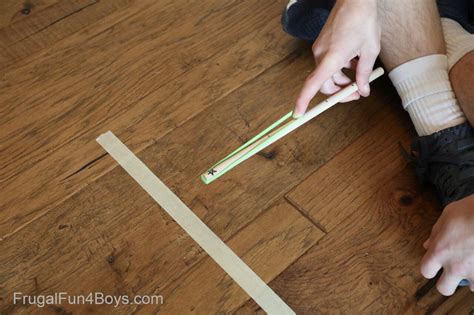 Rubber Band Potential Energy Science Experiment - Frugal Fun For Boys and Girls