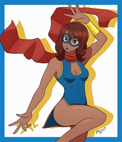 Kamala Khan by milkoctopus on DeviantArt