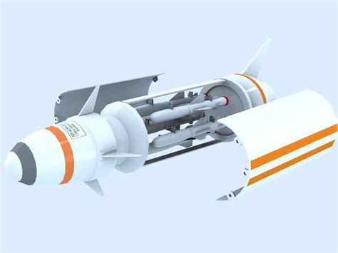 missile 3d model