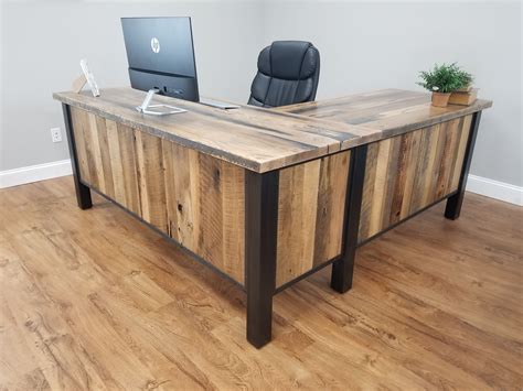 L Shaped Office Desk Layout