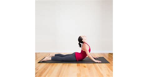 Cobra Pose | Yoga Sequence For Stress | POPSUGAR Fitness Photo 7