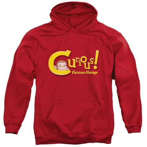 Trevco - Curious George - Curious - Pull-Over Hoodie - XX-Large - Walmart.com - Walmart.com