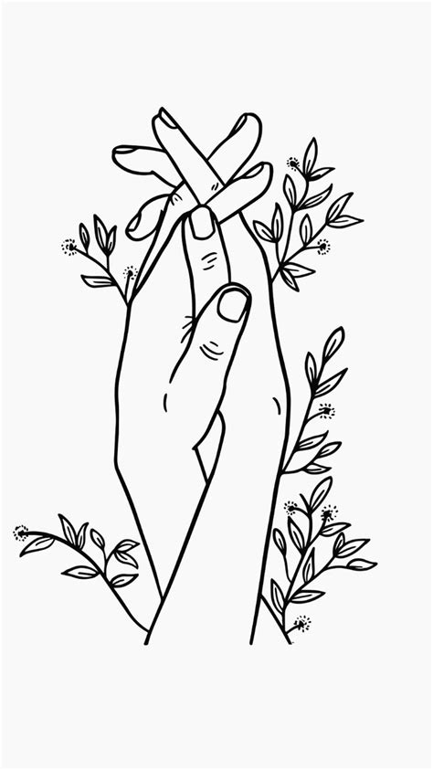 Holding hands line art printable wall art | Hand art, Line art drawings, Printable art