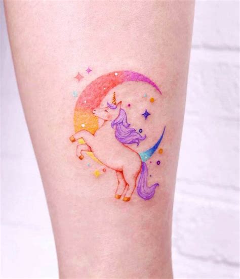 25 Gorgeous Unicorn Tattoos To Embrace Your Magic Within