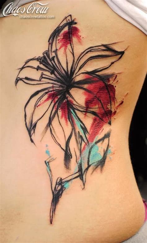 35 Pretty Lily Flower Tattoo Designs - For Creative Juice