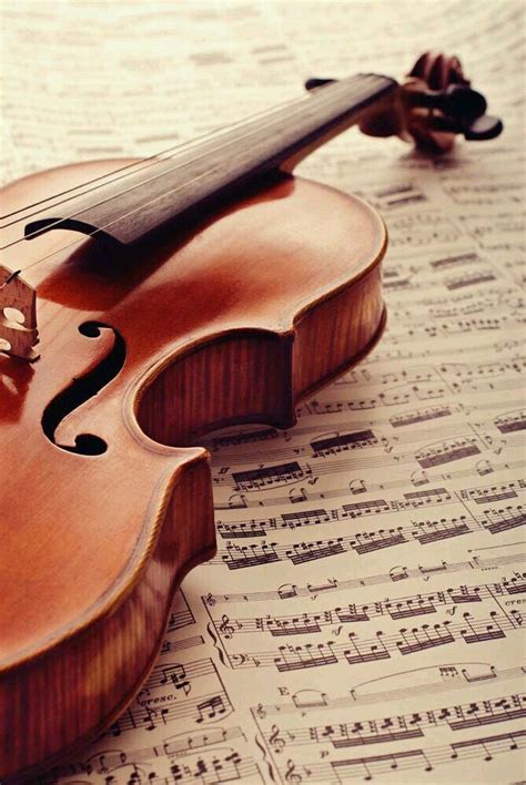 Violin Sheet Music Background