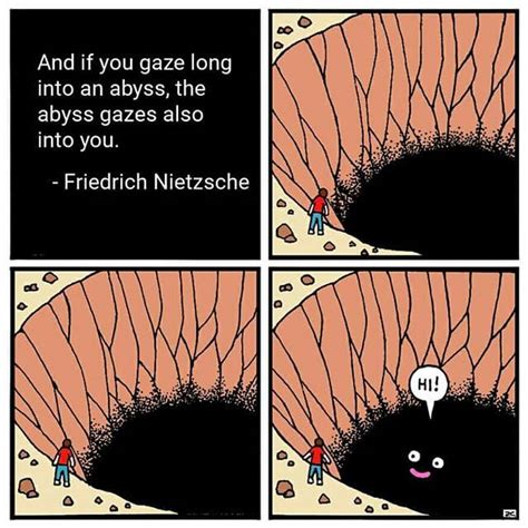 If you gaze into the abyss | Funny memes, Memes of the day, Memes