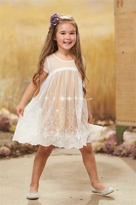 Girls Reversible Twinkle Lace Dress in 2021 | Kids summer dresses ...