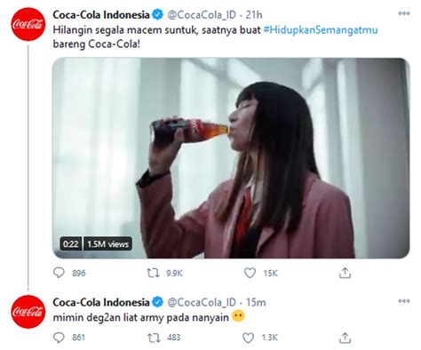 Rilis Iklan Baru, Coca-Cola Indonesia Gemparkan Penggemar BTS di Seluruh Dunia, BigHit ...