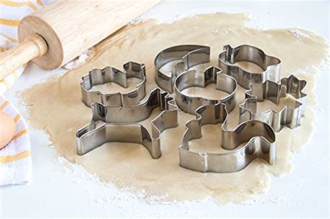 Fox Run Autumn Cookie Cutter Set, Silver - The Home Kitchen Store