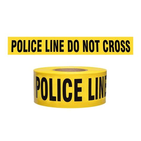 POLICE LINE DO NOT CROSS TAPE – Wyler Enterprises, Inc