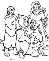 Disney Coloring Book For Kids Brother Bear Pages sketch template