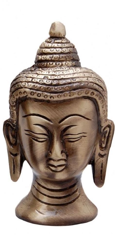 Brass Buddha Head, Garden at Rs 140 in Aligarh | ID: 2850263042591
