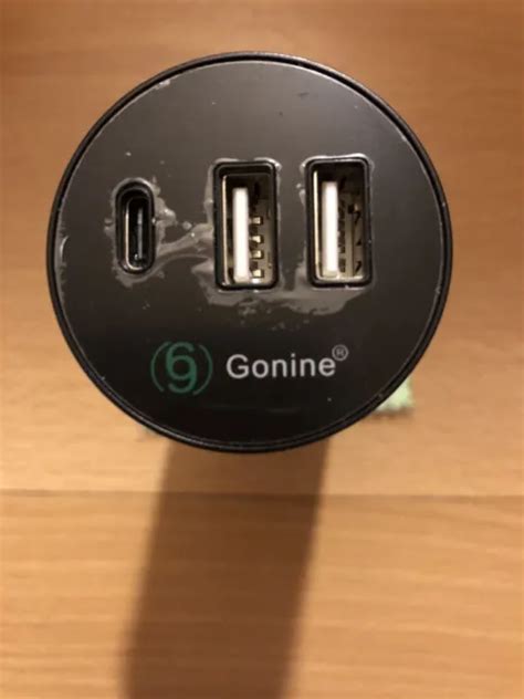 GONINE DESKTOP POWER Grommet with USB-C Hidden Desk Hole Power Socket 3 Port $22.00 - PicClick