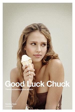 Jessica Alba - "Good Luck Chuck" Poster | Wanderings