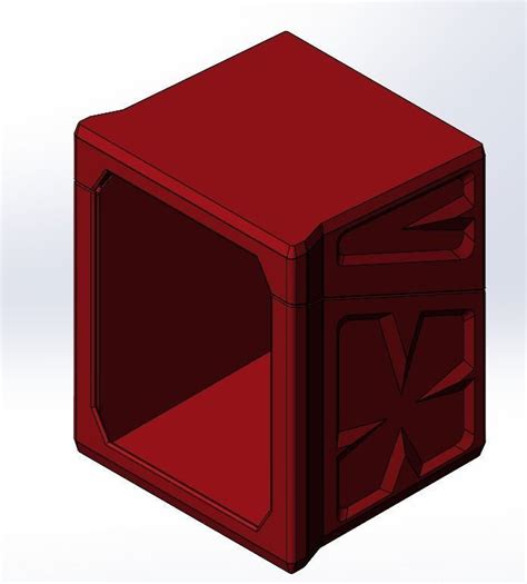 Commander Display Deck Box 3D model 3D printable | CGTrader