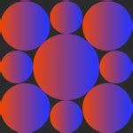 Flower of Life ycm gradient fill black circle plain | Free SVG