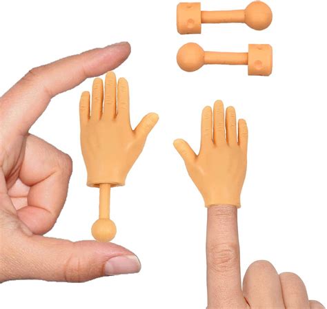 Buy Daily Portable Tiny Finger Hands 2 Pack - Little Finger Puppets ...