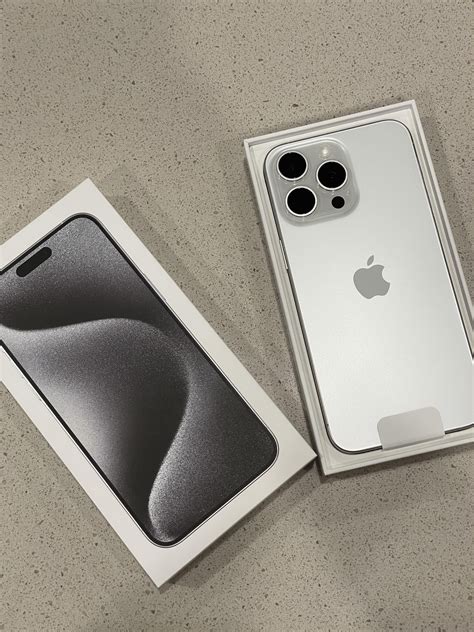 White Titanium iPhone 15 Pro Max 🎉 : r/iPhone15Pro