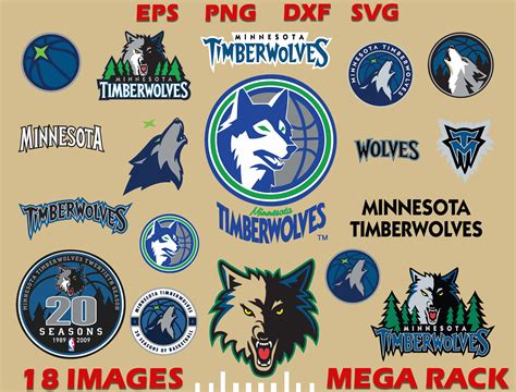 NBA Minnesota Timberwolves Svg Logo NBA Team SVG cut file | Etsy