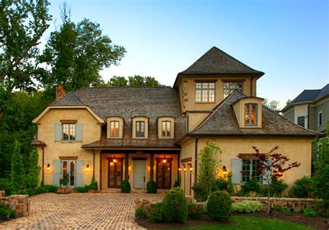 A New House Inspired by Old French Country Cottages