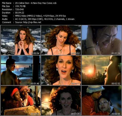 Celine Dion «A New Day Has Come» VOB File