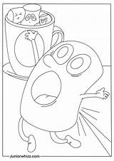 Marshmallow Coloring Pages For Kids 12 Printable PDFs sketch template