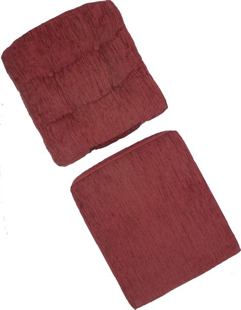 Amazon.com: Set of 2 Cushion for Lounge Chair (only Cushions), Dark ...