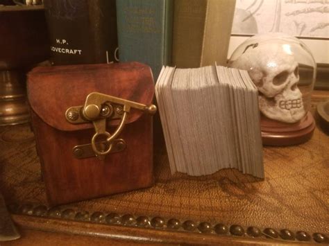 Leather Deck Box - Etsy