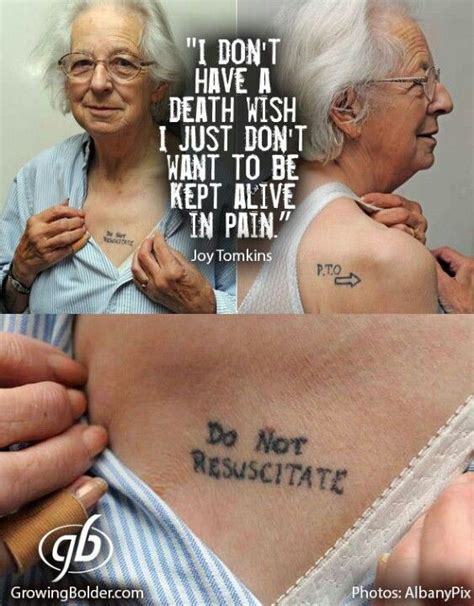 DNR TATTOO | Medical alert tattoo, Meaningful word tattoos, Tattoos