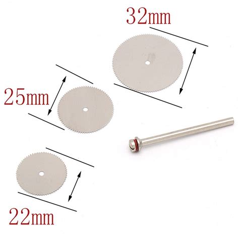 3Pcs/set Saw blade accessories Stainless steel small slice 22mm/25mm/32mm mini saw blade Ultra ...